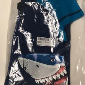 Kids Shorty Wetsuit (Blue-Shark Size 6)